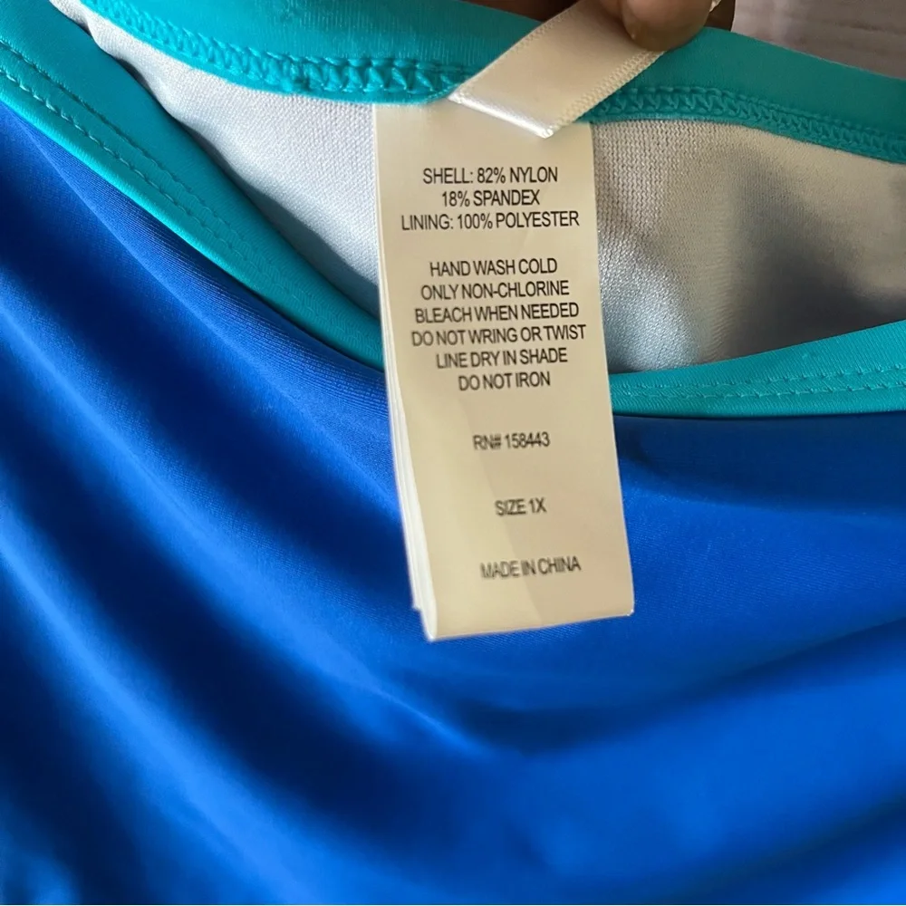 Aqua Couture‎ NEW Curvy Bikini Bottom Size 1X